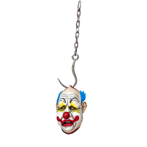 Artculo decorativo para colgar Cabeza decapitada Payaso Burger 21,5 cm