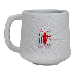 Taza 3D Telaraa y Logo Spider-Man 450 ml