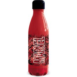 Botella de plstico Ilustracin Cmic Marvel (rojo) 660 ml