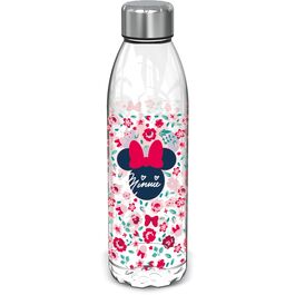 Botella de plástico Minnie Mouse Flores 980 ml