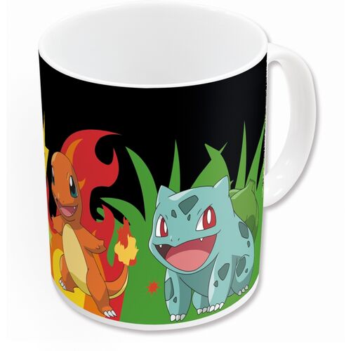 Taza térmica Squirtle, Pikachu, Charmander y Bulbasur 325 ml