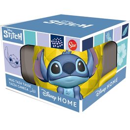Taza 3D en caja regalo Stitch en pia 414 ml