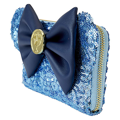 Minnie Mouse Hanukkah Sequin Wallet