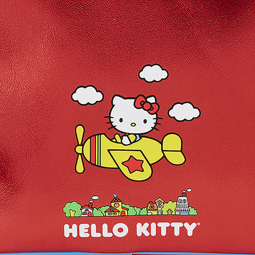 Mini Mochila Hello Kitty 50 Aniversario 9 x 10,5  x 4x5