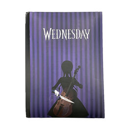 Wednesday 3D effect Classic notebook A5 format with light