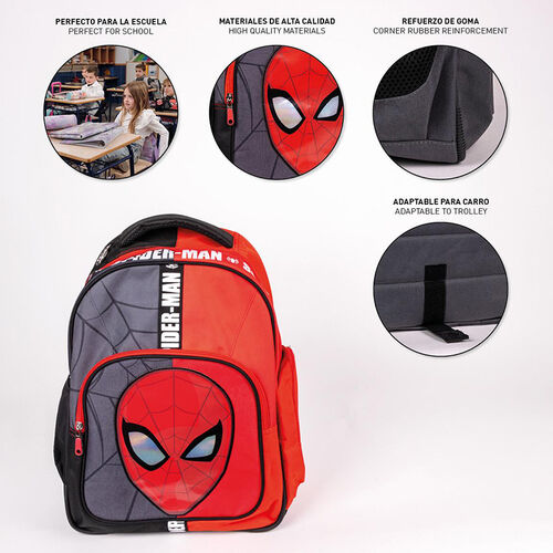 Spider-Man medium backpack (black & red) 42 cm