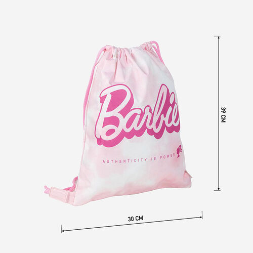 Barbie Logo washed out backpack bag pink 30 x 39 cm