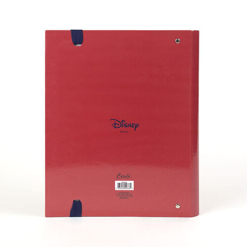 Minnie Mouse university style school folder red 26 x 32 cm