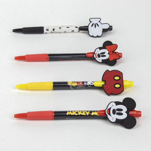 Pack x4 Bolígrafos Mickey Mouse