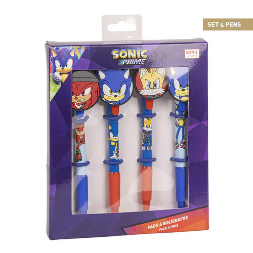 Pack x4 Sonic pens