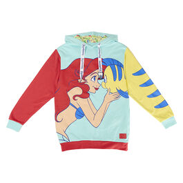 Sweatshirt S, Unisex Ariel and Flounder