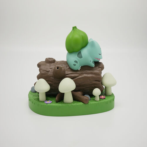 Diorama con luz  Bulbasaur 22 cm