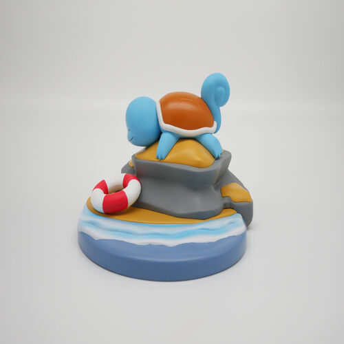 Light-Up Squirtle Scene 22 cm