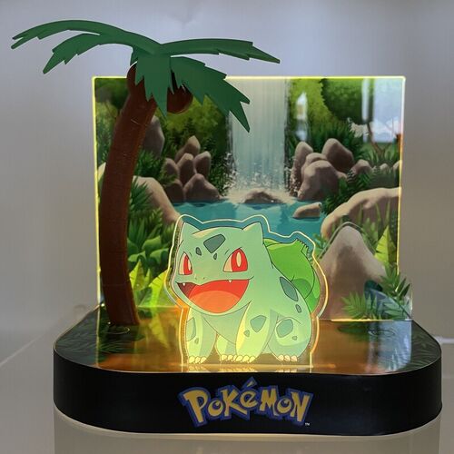 Light-Up Bulbasaur Diorama 15 cm