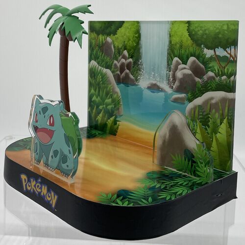 Light-Up Bulbasaur Diorama 15 cm