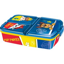 Multiple Lunch Box Paw Patrol Pup Power 3 compartments