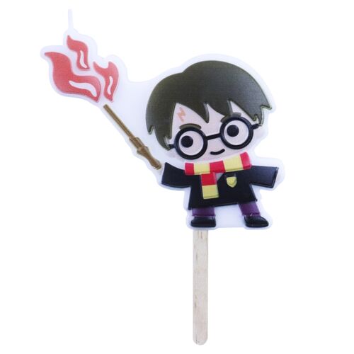 Vela de cumpleaos personaje Harry Potter 10 cm