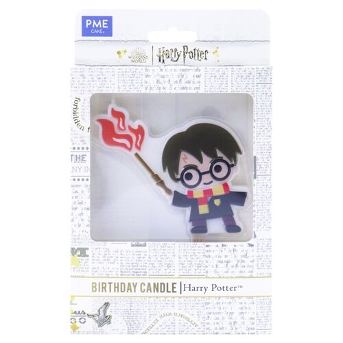 Vela de cumpleaos personaje Harry Potter 10 cm