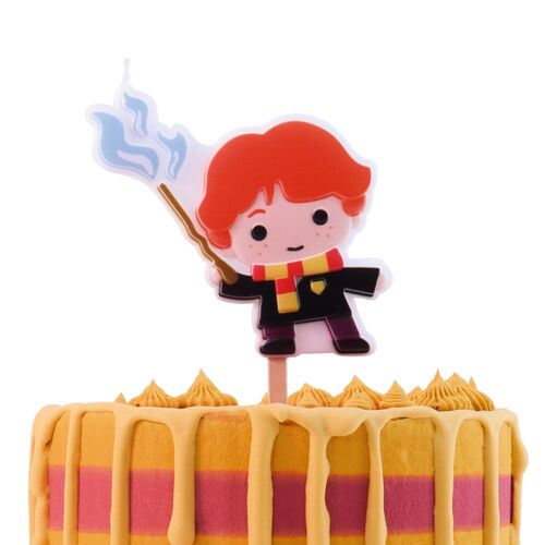 Vela de cumpleaos personaje Ron Weasley 10 cm