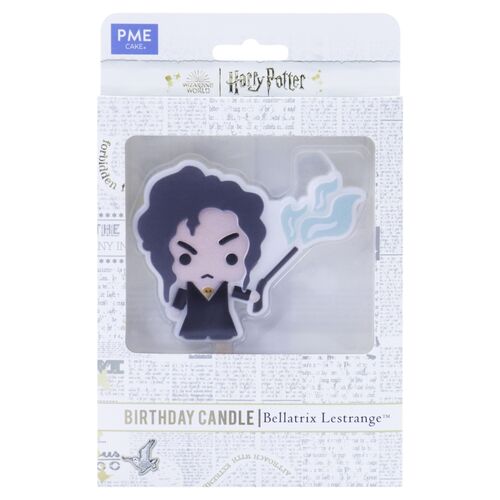 Birthday candle character Bellatrix Lestrange 10 cm