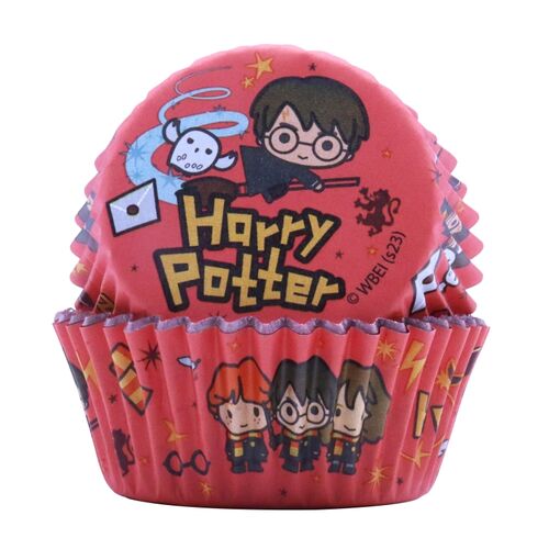 Pack 30 cápsulas de papel personajes Harry Potter 3 x 5,2 cm