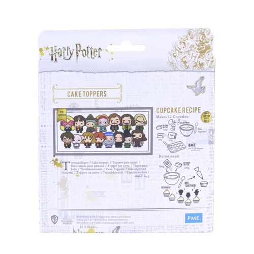 Pack 15 Harry Potter character cupcake decorations