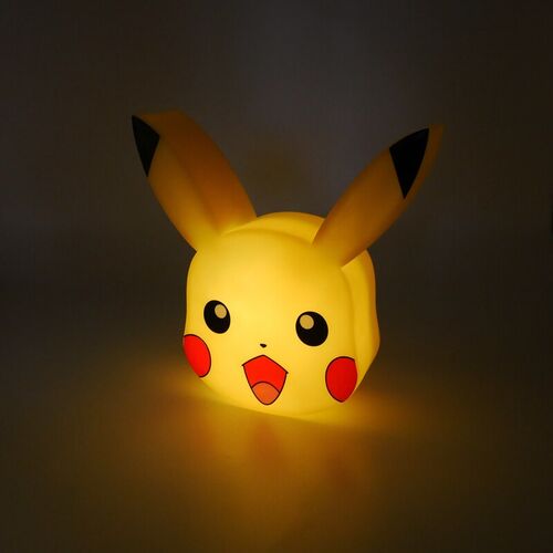 Pikachu Head Wall Lamp 22 cm