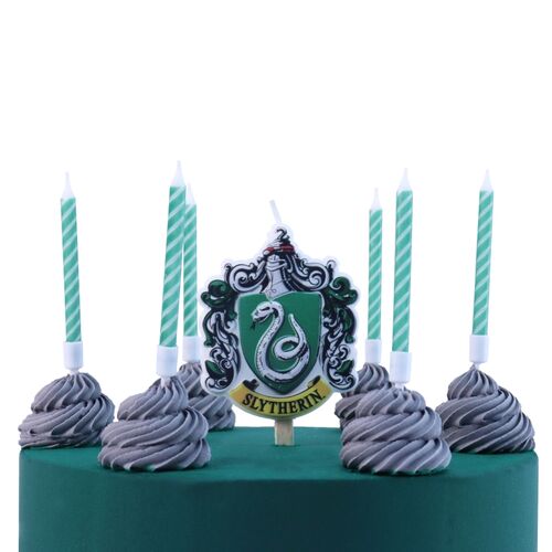 Set de velas (7) Slytherin 7 cm