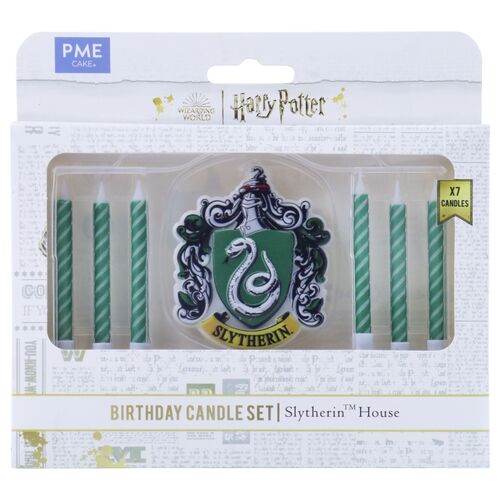 Set de velas (7) Slytherin 7 cm