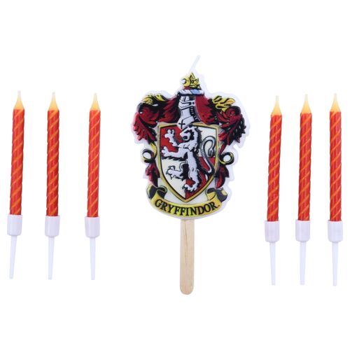 Candle Set of 7 Gryffindor 7 cm