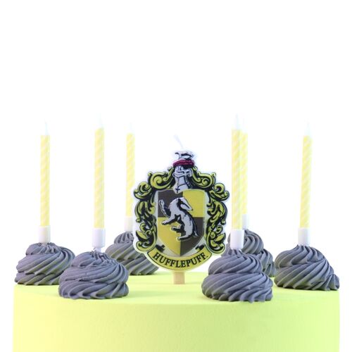 Candle Set of 7 Hufflepuff 7 cm