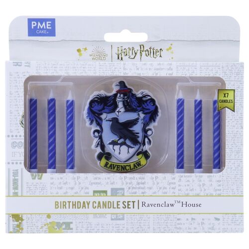 Candle Set of 7 Ravenclaw 7 cm