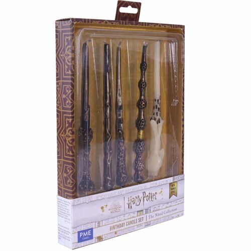 Candle Set of 5, Sparkling Wands 20 - 22,5 cm