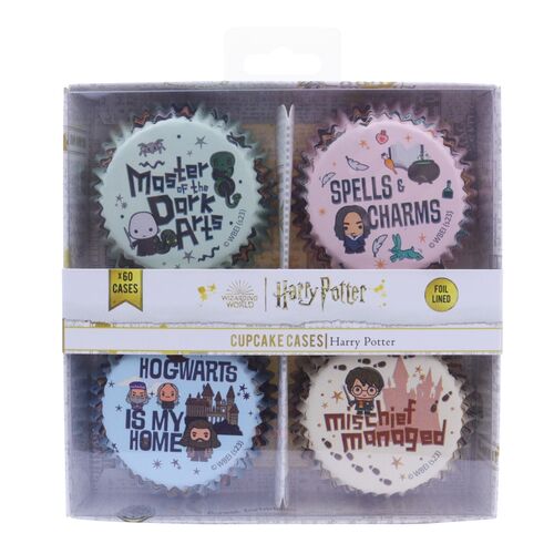 Pack 60 cpsulas de papel Harry Potter 3 x 5,2 cm