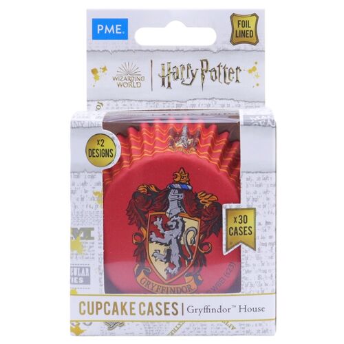 Pack of 30 Cupcake Cases Gryffindor 3 x 5,2 cm