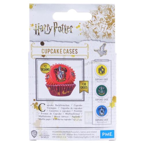 Pack of 30 Cupcake Cases Gryffindor 3 x 5,2 cm