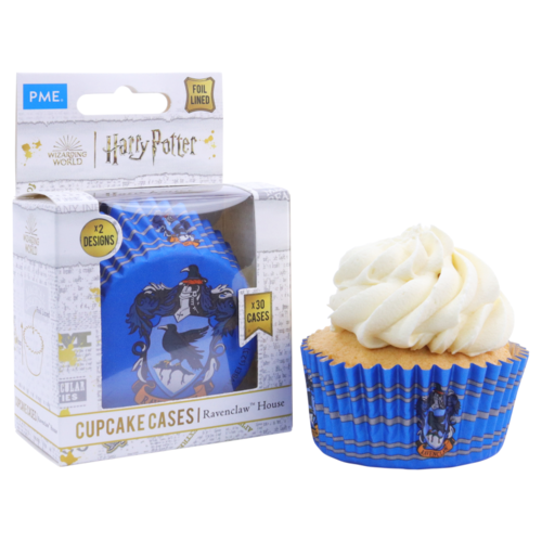 Pack of 30 Cupcake Cases Ravenclaw 3 x 5,2 cm