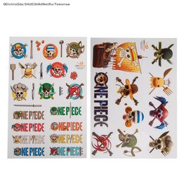 Set 36 pegatinas One Piece Iconos y Logos