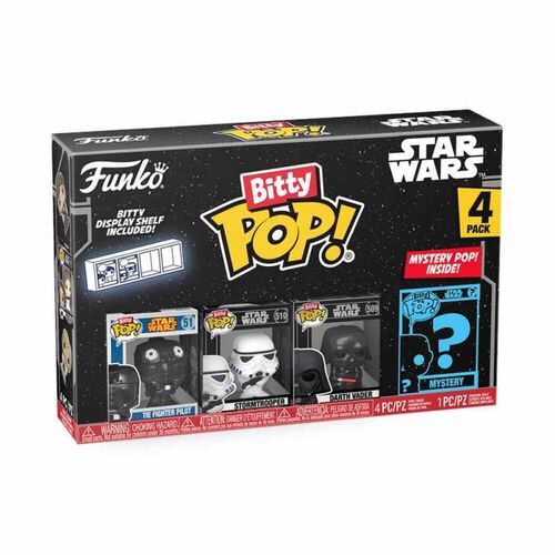 Display Surtido 4 Modelos Bitty Pop Star Wars Episodio IV