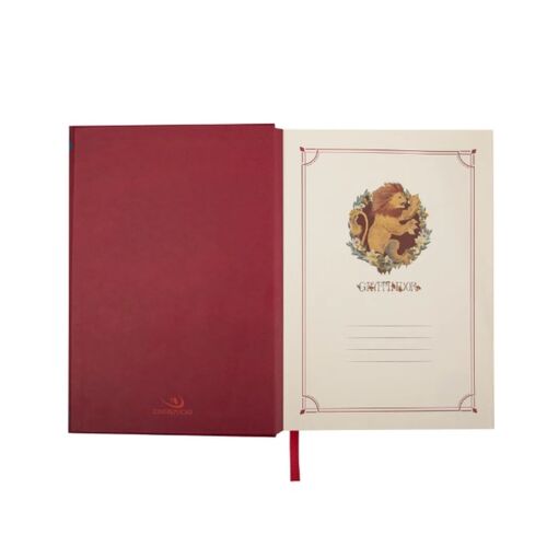 Cuaderno deluxe Mundo mgico de Gryffindor 14,5 x 21 cm