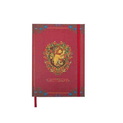 Cuaderno deluxe Mundo mgico de Gryffindor 14,5 x 21 cm