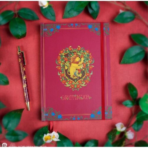 Cuaderno deluxe Mundo mgico de Gryffindor 14,5 x 21 cm