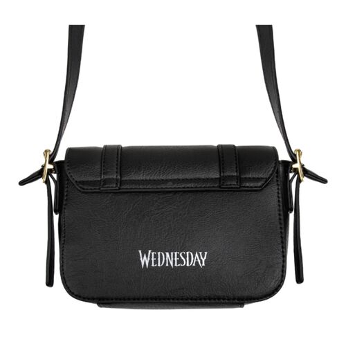 Bolso Satchel Wednesday Nevermore Academy Black 18 x 13,5 cm