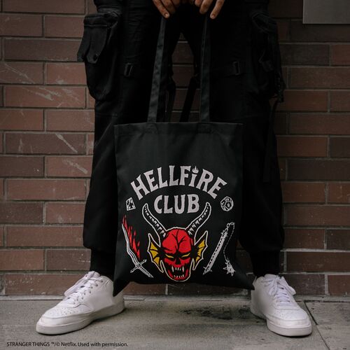 Bolsa Tote de tela Hellfire Club 42 x 38 cm