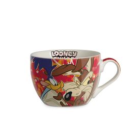 Taza de desayuno Coyote y Correcaminos 480 ml