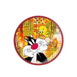 Sylvester and Tweety Dessert Plate 19 cm diameter