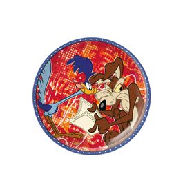 Coyote and Roadrunner Dessert Plate 19 cm diameter