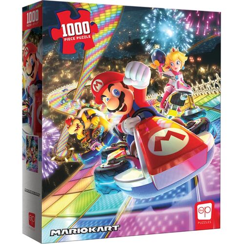 Puzzle 1000 piezas Mario Kart Rainbow Road