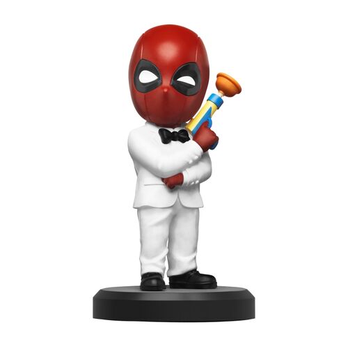 Figura de coleccin SP Agente Secreto Deadpool (Versin Cortos) 10 cm