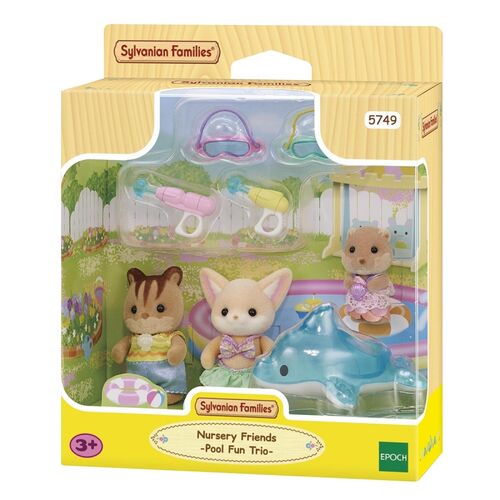 Sylvanian Families Amigos de la Guardera - Fiesta en la piscina